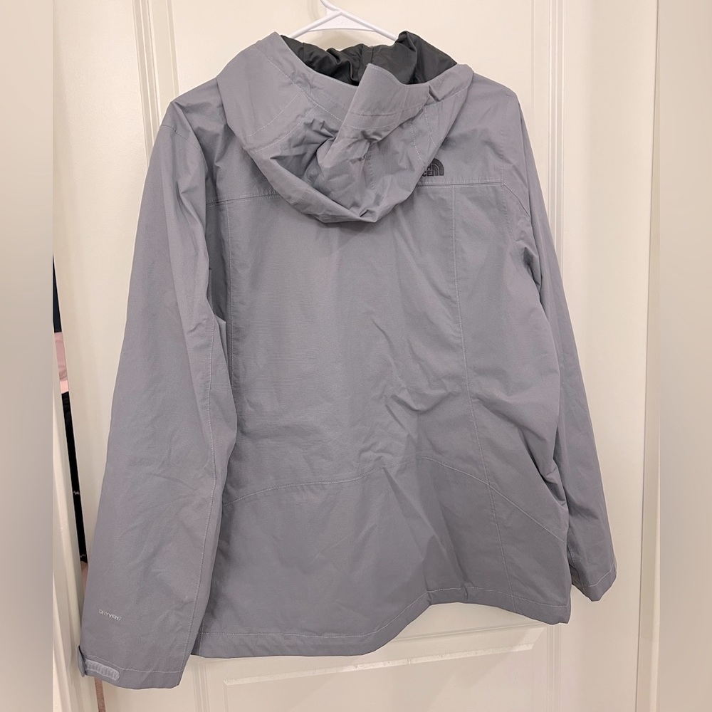 The North Face Gray Jacket Shell - image 3